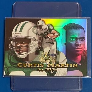 Curtis Martin [Seat 3 Row 137] 1999 Flair Showcase Football Trading Card